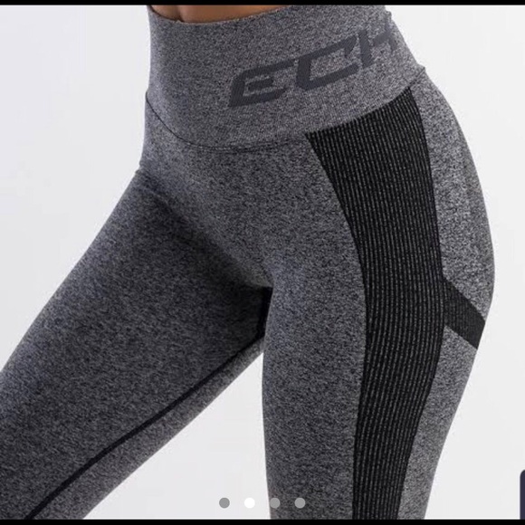 ISO Echt Arise V2 Scrunch Charcoal Leggings L - Picture 3 of 3